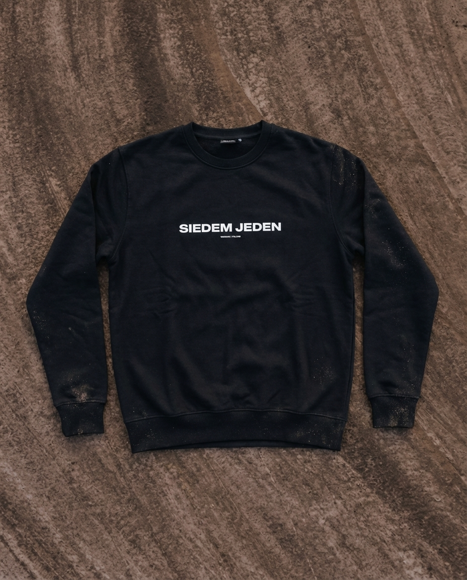 CREWNECK SIEDEM JEDEN